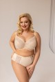 Majtki Krisline BETTY figi MIDI cieliste