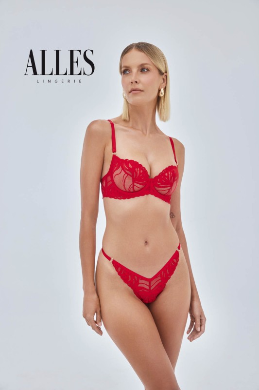 Majtki Alles ADORE stringi czerwone