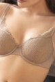 Biustonosz Viania Leni Spacer 204460 koronkowy cappuccino