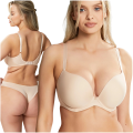 Cleo by Panache Faith Biustonosz Plunge Latte