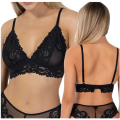 Biustonosz Lauma Brallete Lace Love czarny