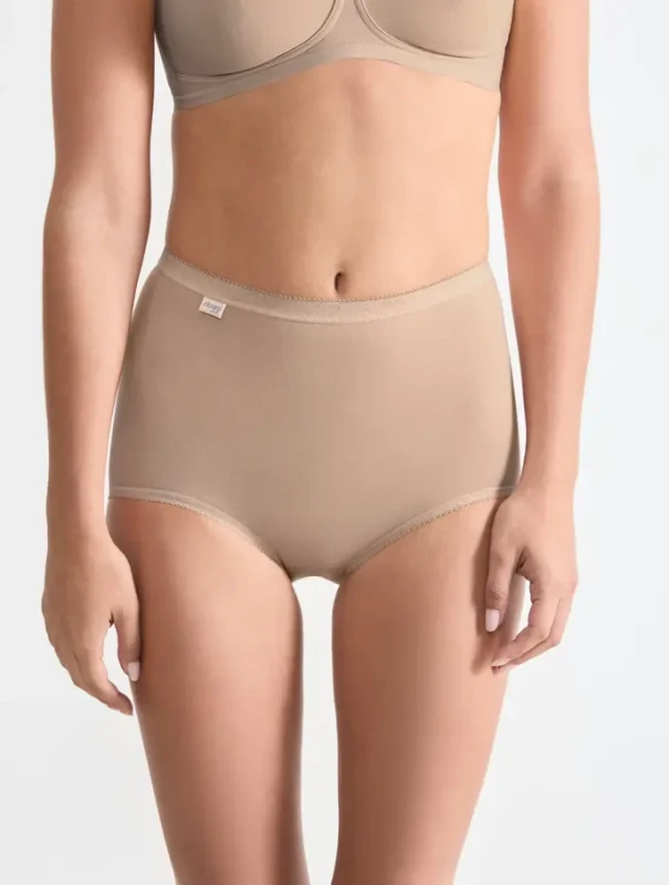 Majtki damskie Sloggi Basic+ Maxi beżowe 1 para