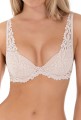 Biustonosz Lauma Lace Love push-up beżowy