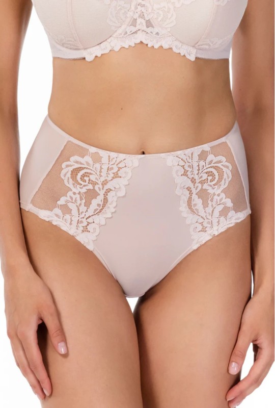 Majtki Lauma Lace Love Midi beżowe