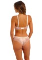 Biustonosz Wacoal Embrace Lace Plunge Angel Wing/rose Dust beż