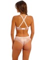 Biustonosz Wacoal Embrace Lace Plunge Angel Wing/rose Dust beż