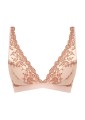 Biustonosz Wacoal Embrace Lace soft Angel Wing/rose Dust beż