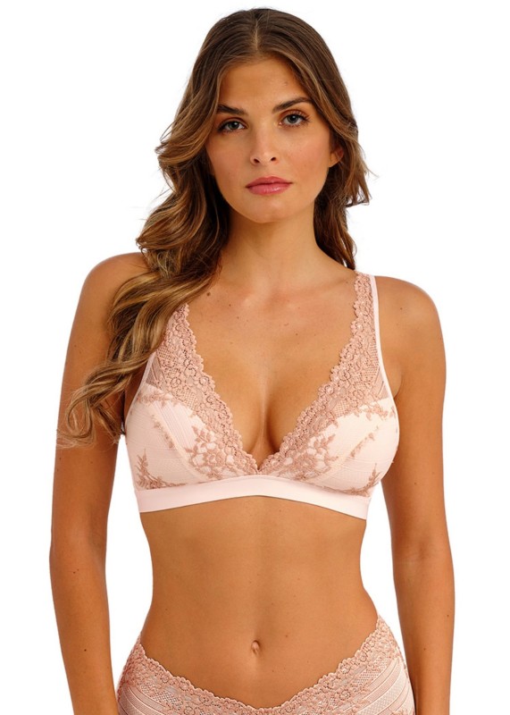 Biustonosz Wacoal Embrace Lace soft Angel Wing/rose Dust beż