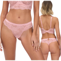 Alles Majtki POWDER WHISPER stringi różowe