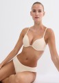 Biustonosz TRIUMPH Pure Micro WHUF cielisty zapinany z przodu