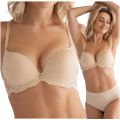 Biustonosz LEMAX Dolly Oil Push up beż 2912-57