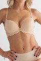 Biustonosz LEMAX Dolly Oil Push up beż 2912-57