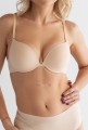 Biustonosz LEMAX Skin Oil Push up beż 2757-57
