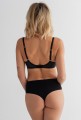 Biustonosz LEMAX Vanessa Plunge Czarny/Beż 2353-04/57