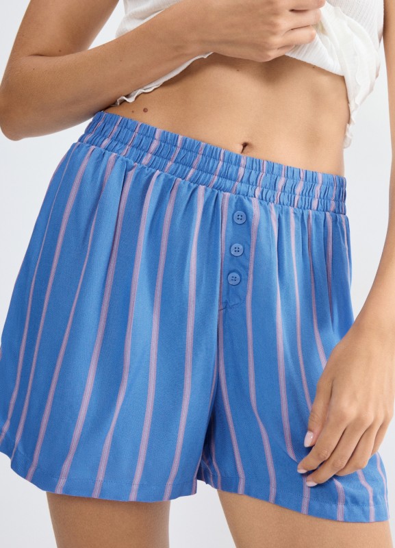 Mix & Match Triumph SHORTS Viscose niebieskie