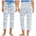 Mix&Match Triumph SPODNIE 02 7/8 niebieskie kwiaty