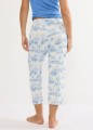 Mix&Match Triumph SPODNIE 02 7/8 niebieskie kwiaty