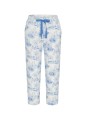 Mix&Match Triumph SPODNIE 02 7/8 niebieskie kwiaty