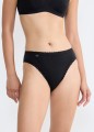 Majtki Sloggi 24/7 Lace Cotton Tai x3 czarne