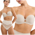 Biustonosz Triumph COMFORT CONTOUR WDP beż
