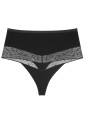 Stringi Triumph COMFORT CONTOUR highwaist czarne