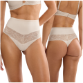 Stringi Triumph COMFORT CONTOUR highwaist beż