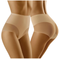 Majtki MODELUJĄCE Wolbar SENTIMA BEŻOWE