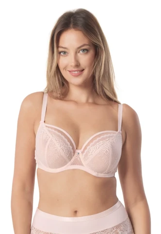 Biustonosz Mefemi Noemi  SOFT różowy