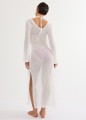 Sukienka Triumph Beach MyWear Crochet Long Dress LSL biała
