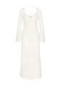 Sukienka Triumph Beach MyWear Crochet Long Dress LSL biała