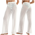 Spodnie Triumph Beach MyWear Crochet Trousers białe