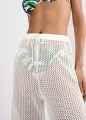 Spodnie Triumph Beach MyWear Crochet Trousers białe
