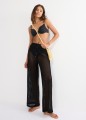 Spodnie Triumph Beach MyWear Crochet Trousers czarne
