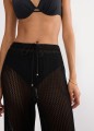 Spodnie Triumph Beach MyWear Crochet Trousers czarne