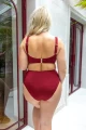 Biustonosz kąpielowy KRISLINE CURACAO Bordeaux