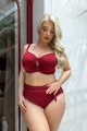 Biustonosz kąpielowy KRISLINE CURACAO Bordeaux