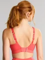 Endurance nieusztywniany biustonosz sportowy Panache grapefruit