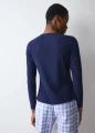 Longsleeve Triumph Mix&Match LSL Top Soft granatowy