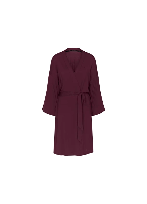 Szlafrok TriumpH Amourette Robe bordo