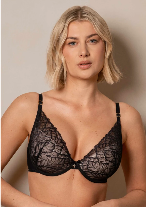 Biustonosz Samanta Amelia A440 Push-up czarny