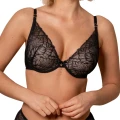 Biustonosz Samanta Amelia A440 Push-up czarny