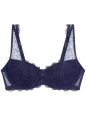 Biustonosz TRIUMPH Amourette Sparkle WHP 00XF granatowa