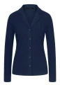 Triumph Koszula z guzikami Mix&Match LSL Top BF Soft granat