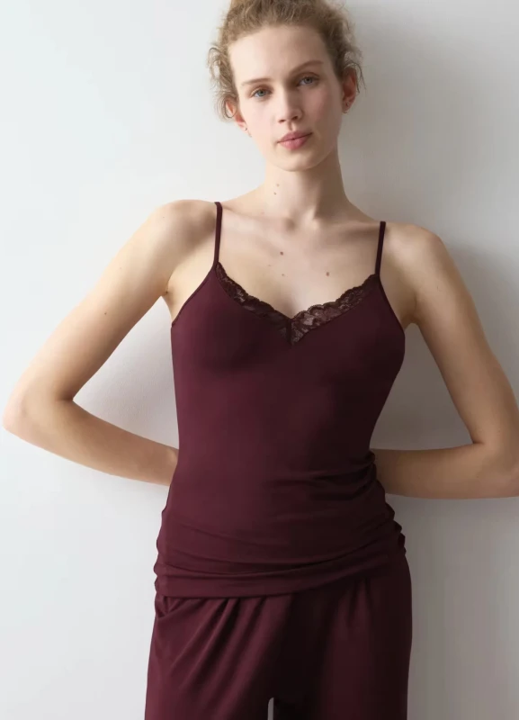 Top TRIUMPH Amourette Camisole bordo