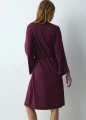 Szlafrok TriumpH Amourette Robe bordo