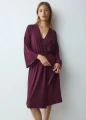 Szlafrok TriumpH Amourette Robe bordo