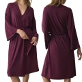 Szlafrok TriumpH Amourette Robe bordo