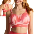 Biustonosz Panache BOUNDLESS 7341E Non Wired Spotrs Bra Pink Abstract