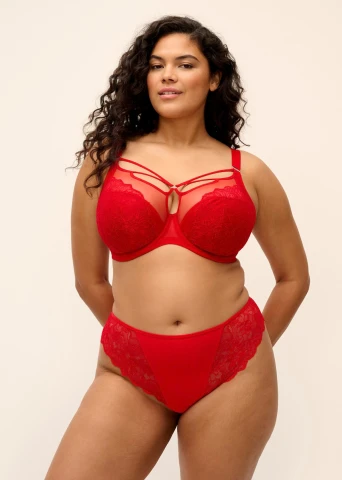 Biustonosz Elomi Brianna czerwony EL8080HAD Haute Red