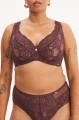 Alles Biustonosz GANACHE RESERVE M Plus Bralette